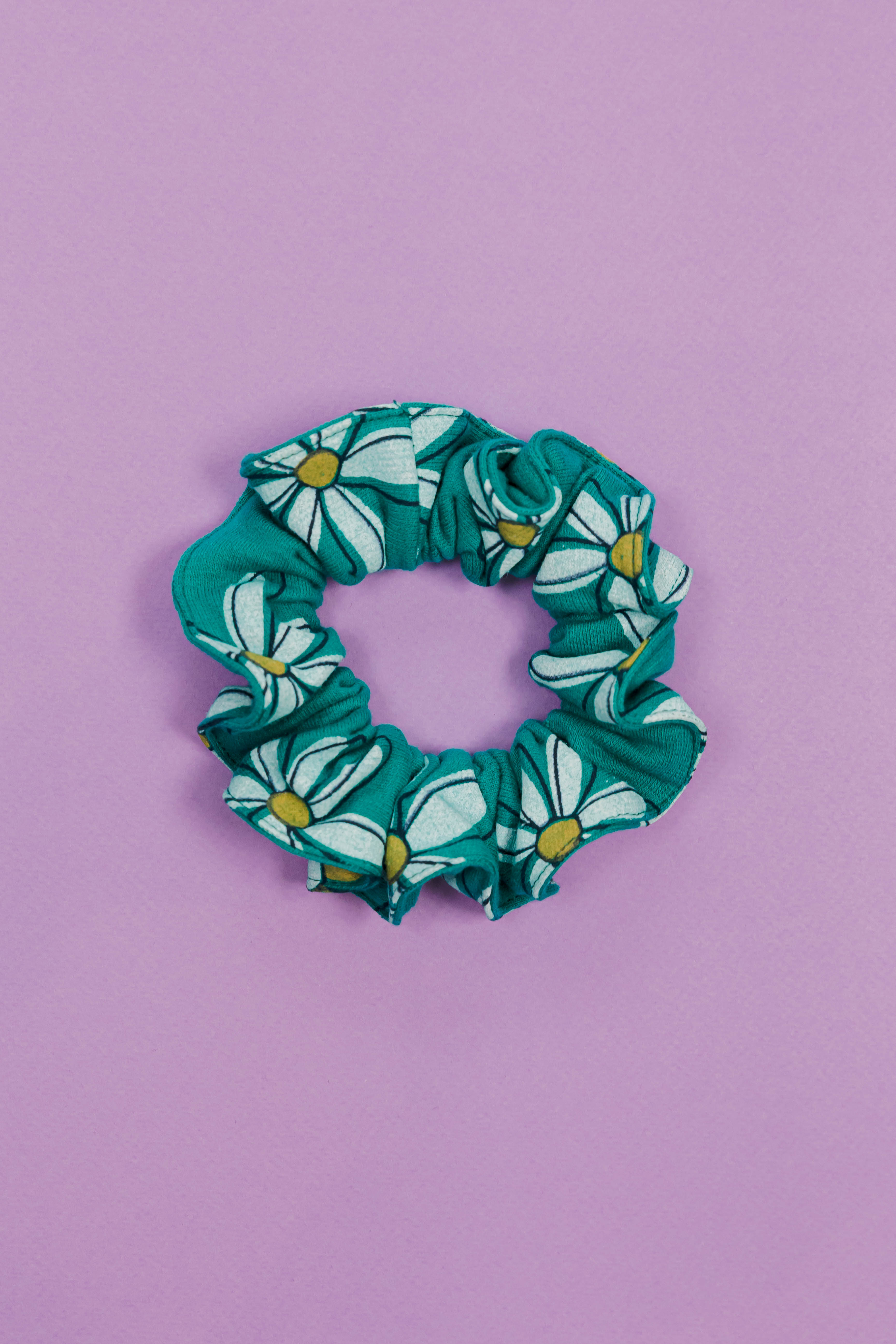 Big daisy scrunchies