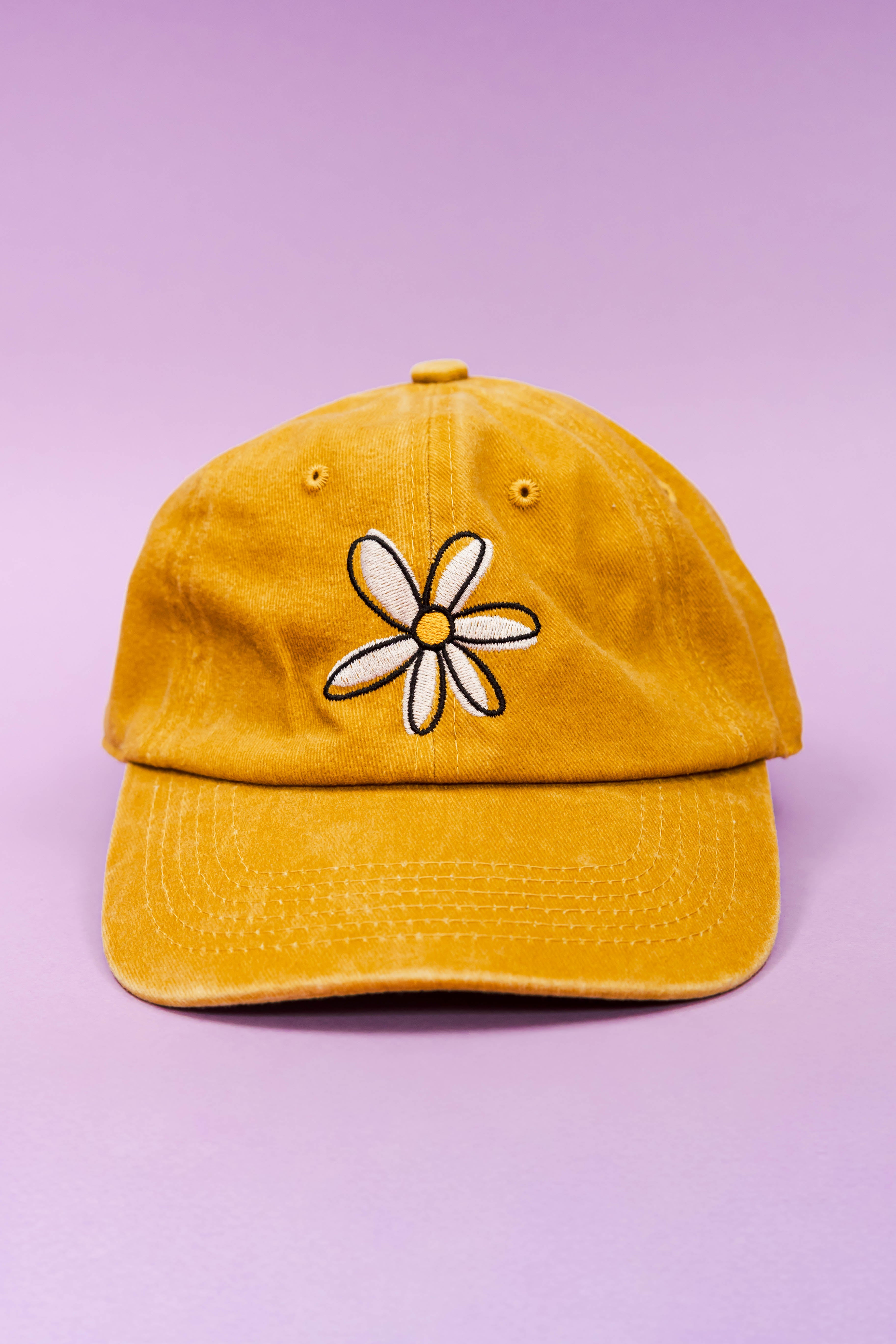 soorploom Sun Cap, Daisy Print サイズSM Big Daisy Cap – Pretty Casual