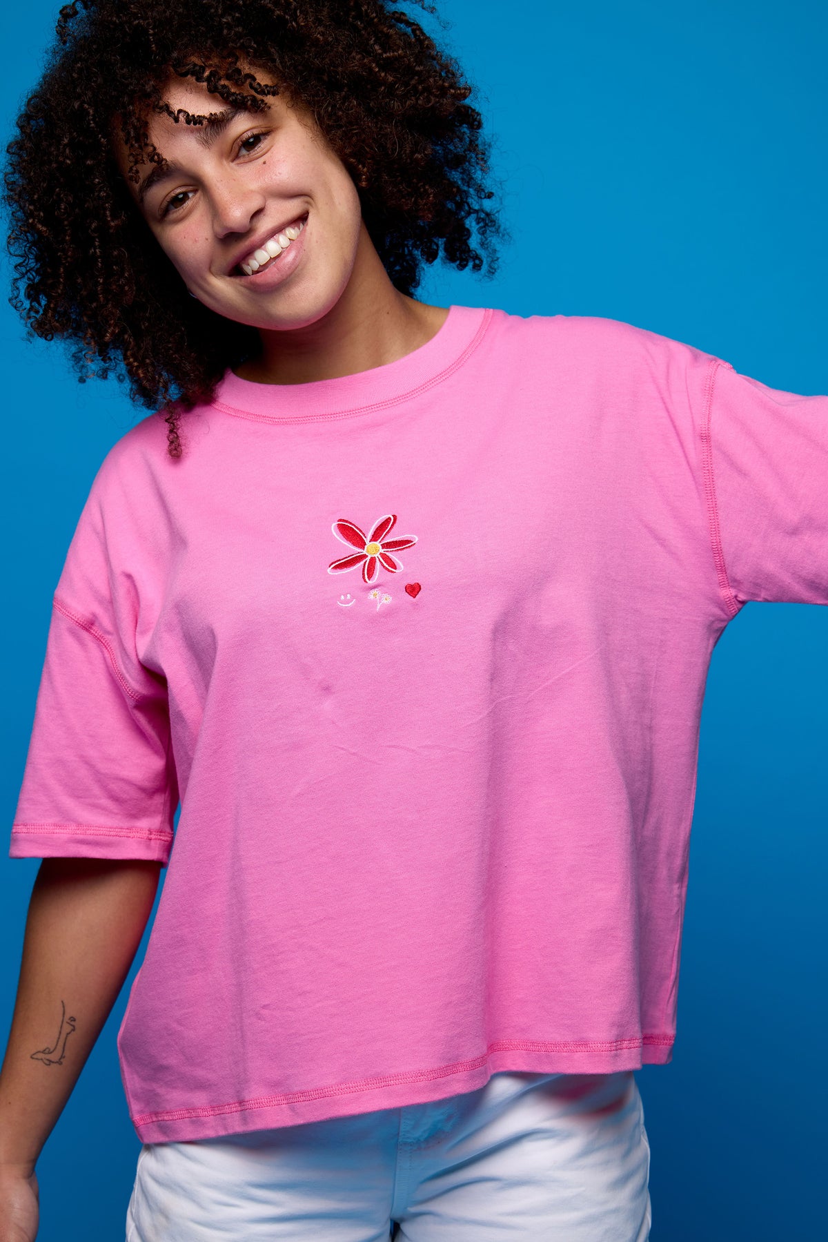 Embroidered T-shirts