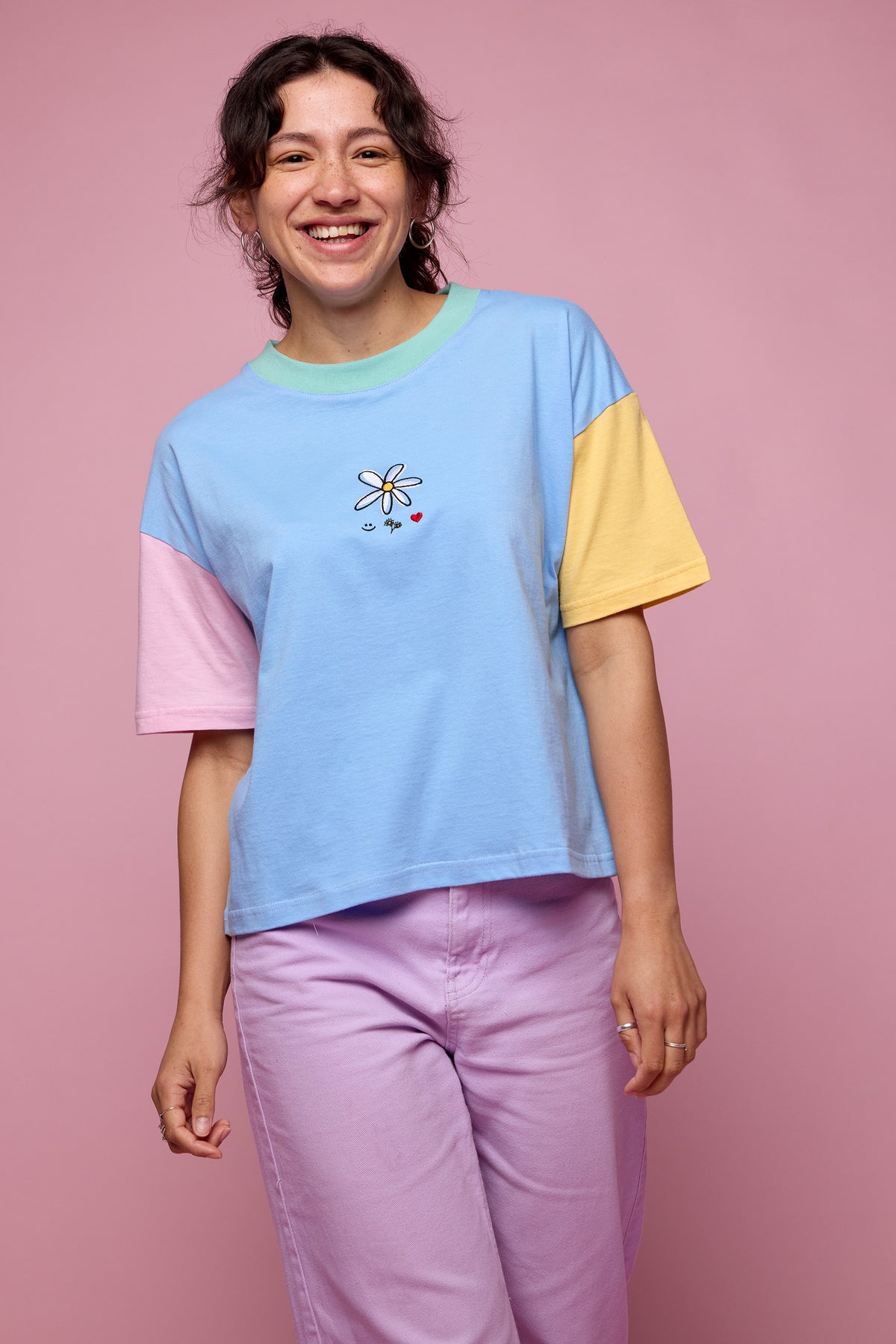 Embroidered T-shirts