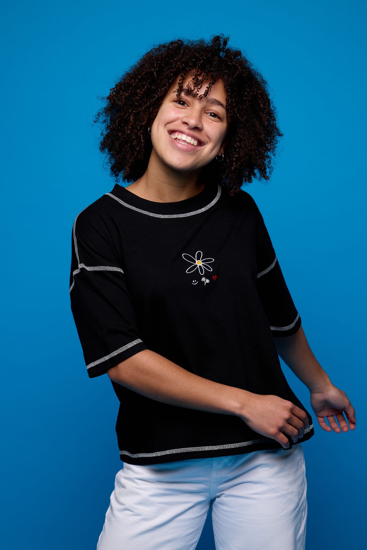 Embroidered T-shirts