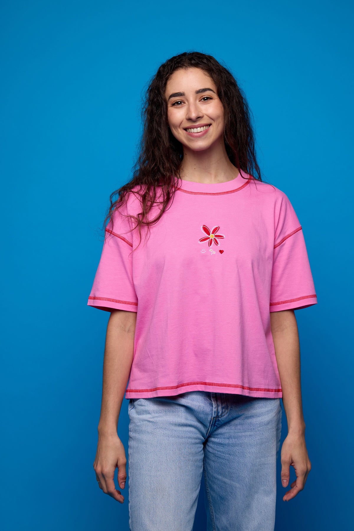 Embroidered T-shirts