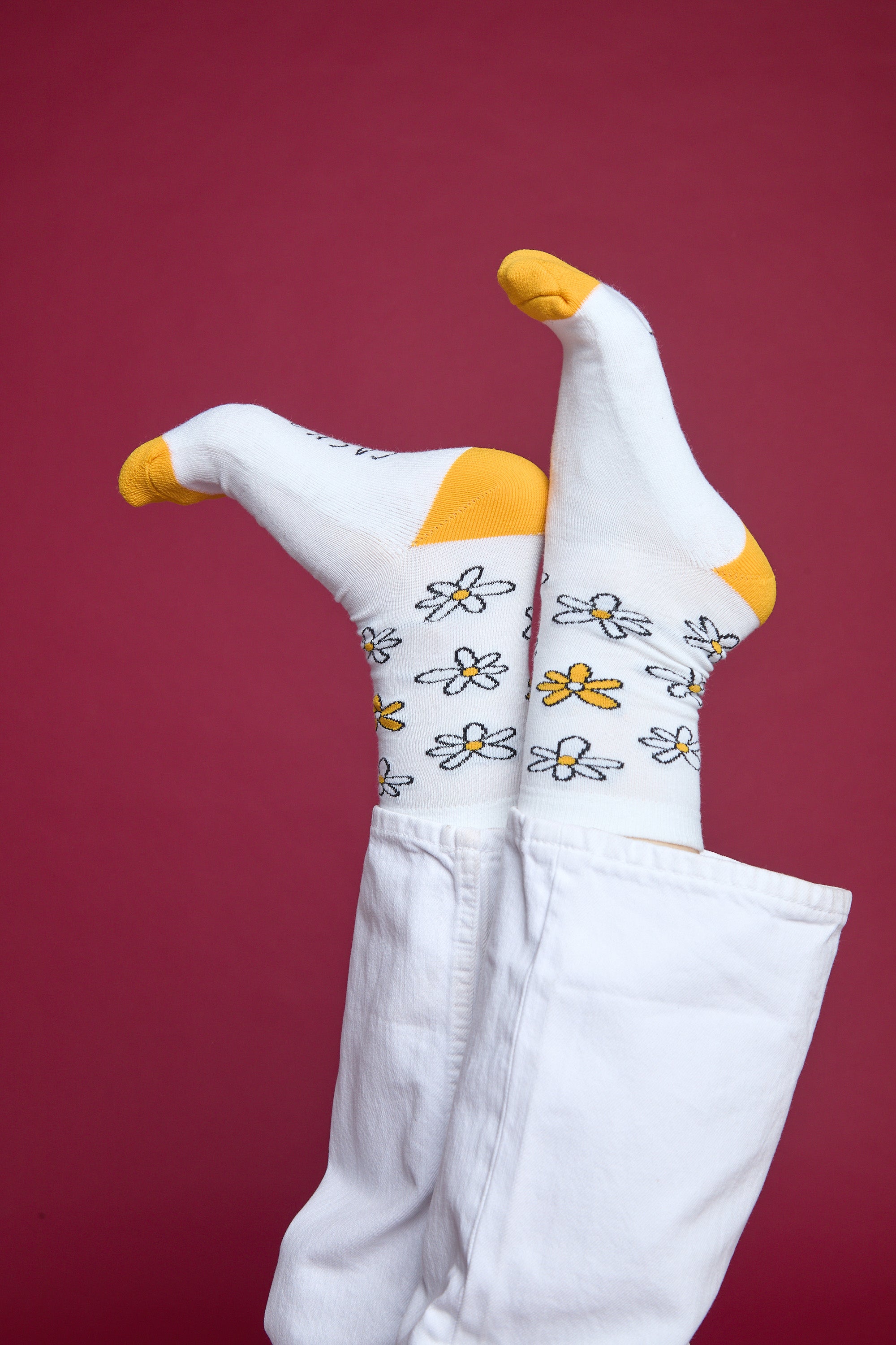 Big daisy socks