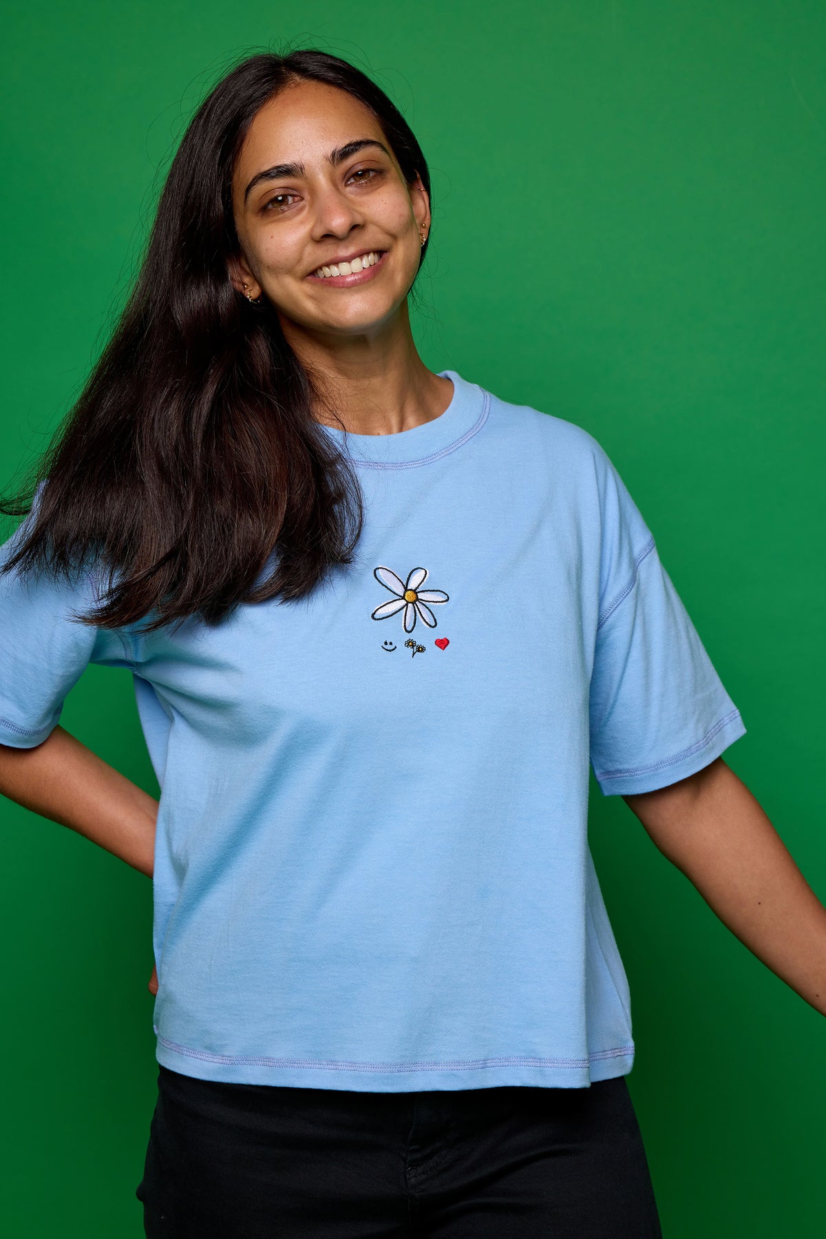 Embroidered T-shirts