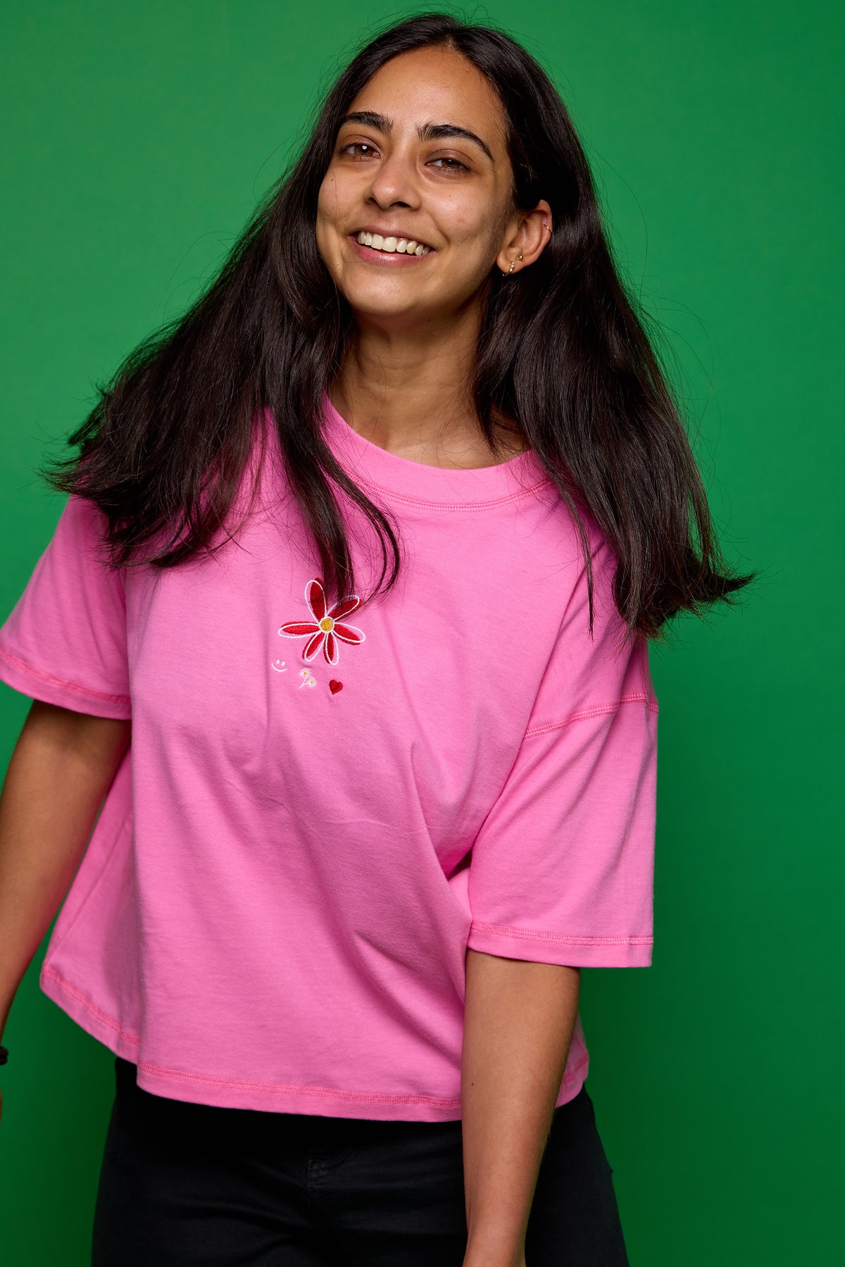 Embroidered T-shirts