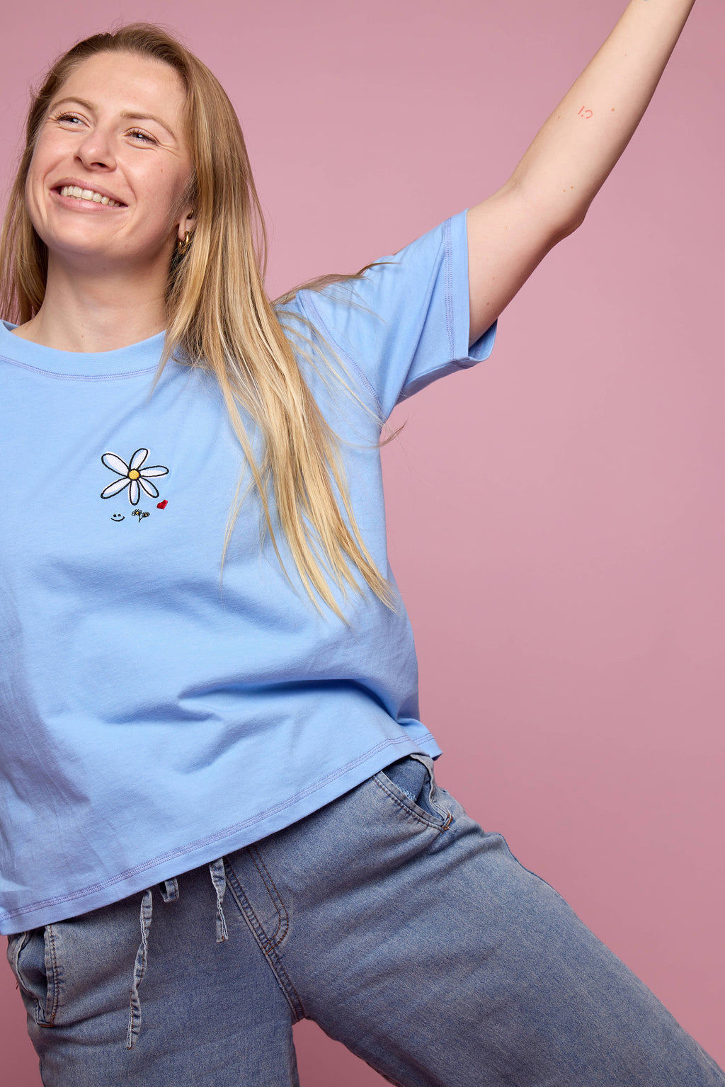 Embroidered T-shirts