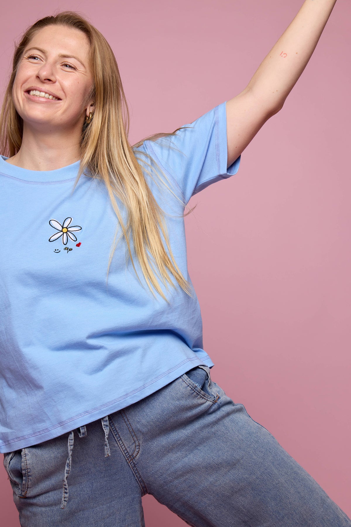Embroidered T-shirts