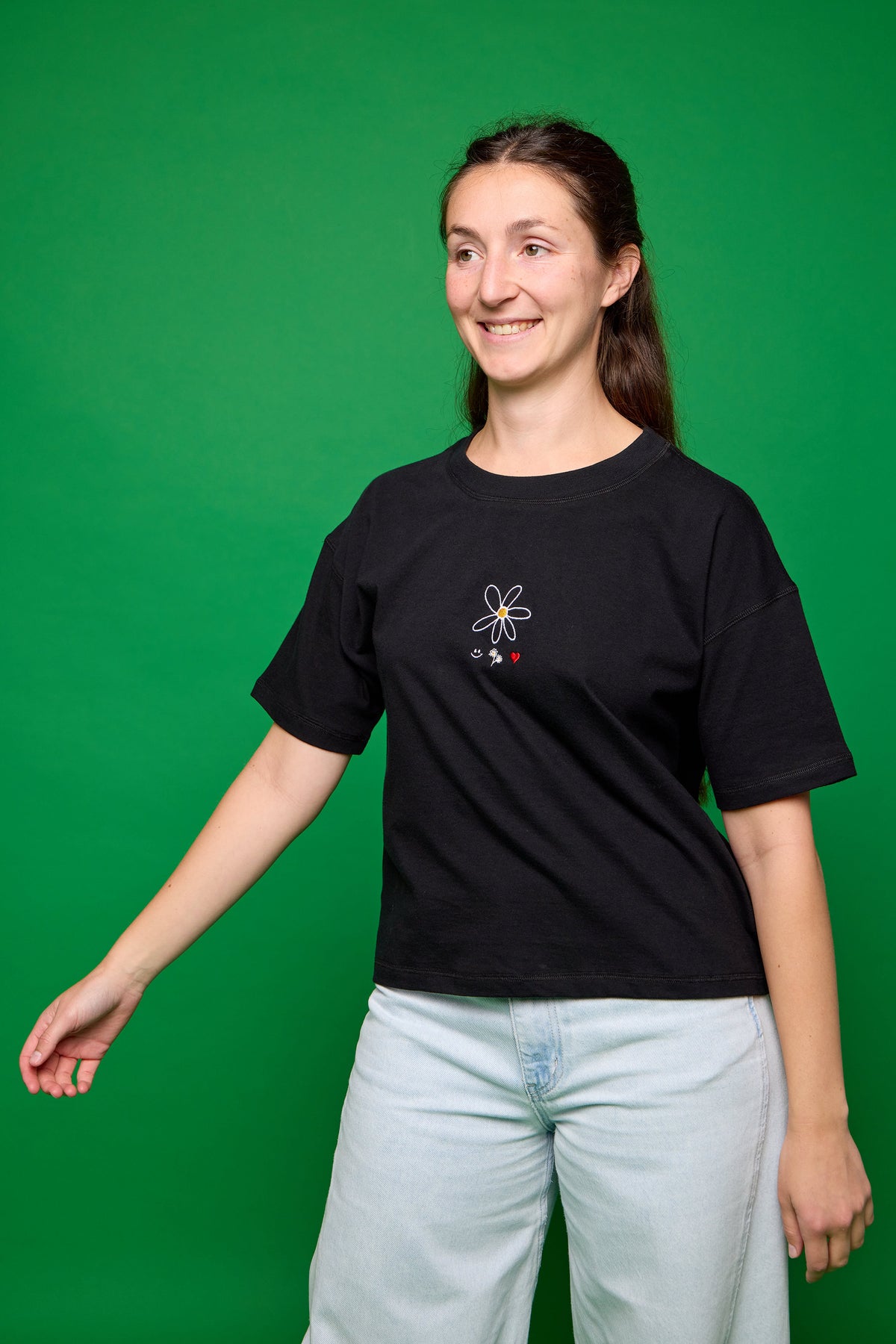 Embroidered T-shirts