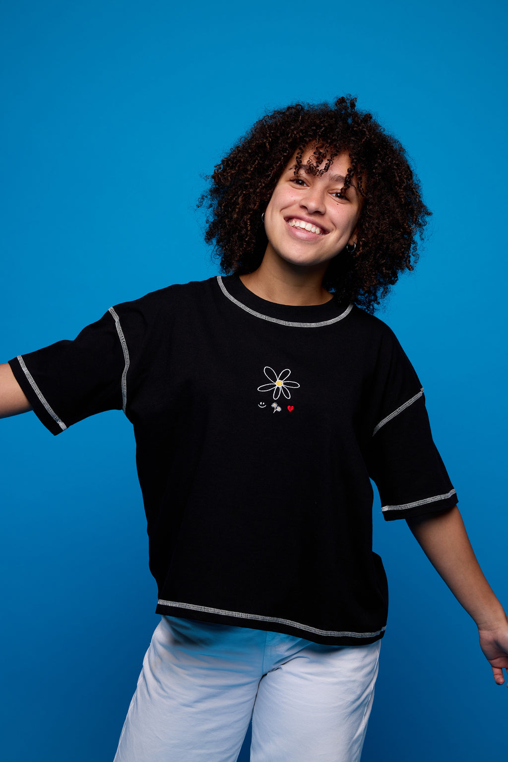 Embroidered T-shirts