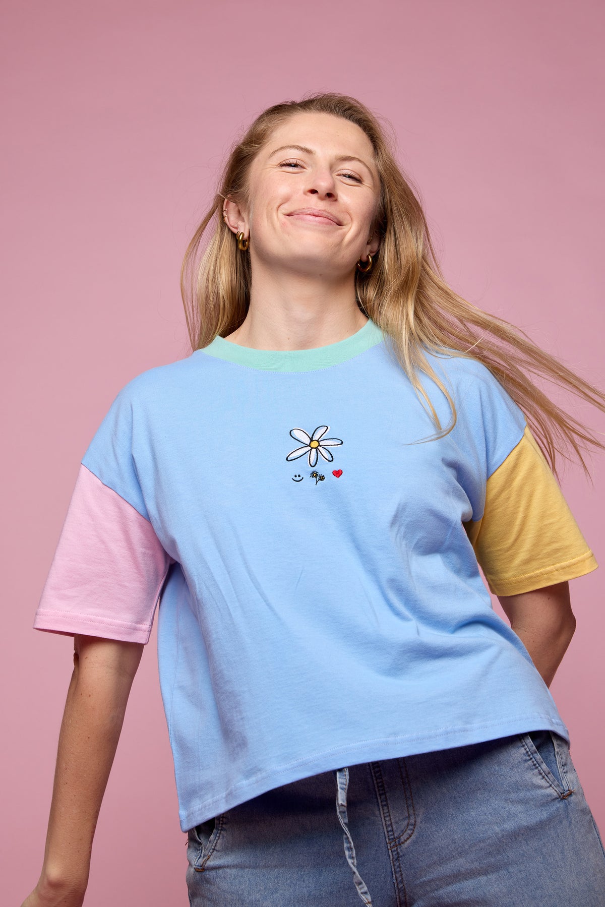 Embroidered T-shirts