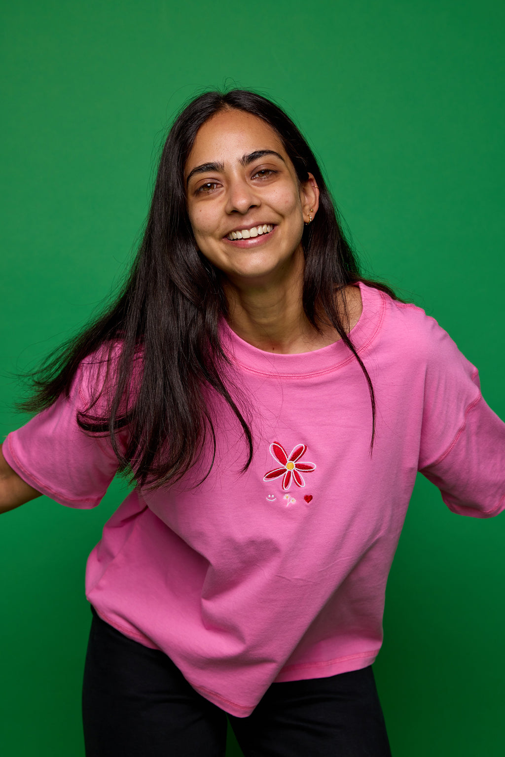 Embroidered T-shirts