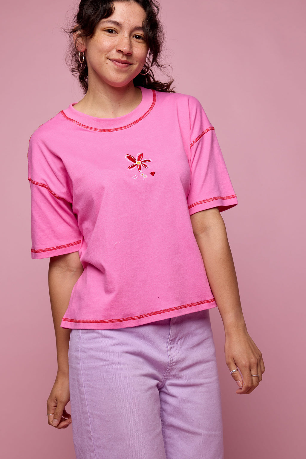 Embroidered T-shirts
