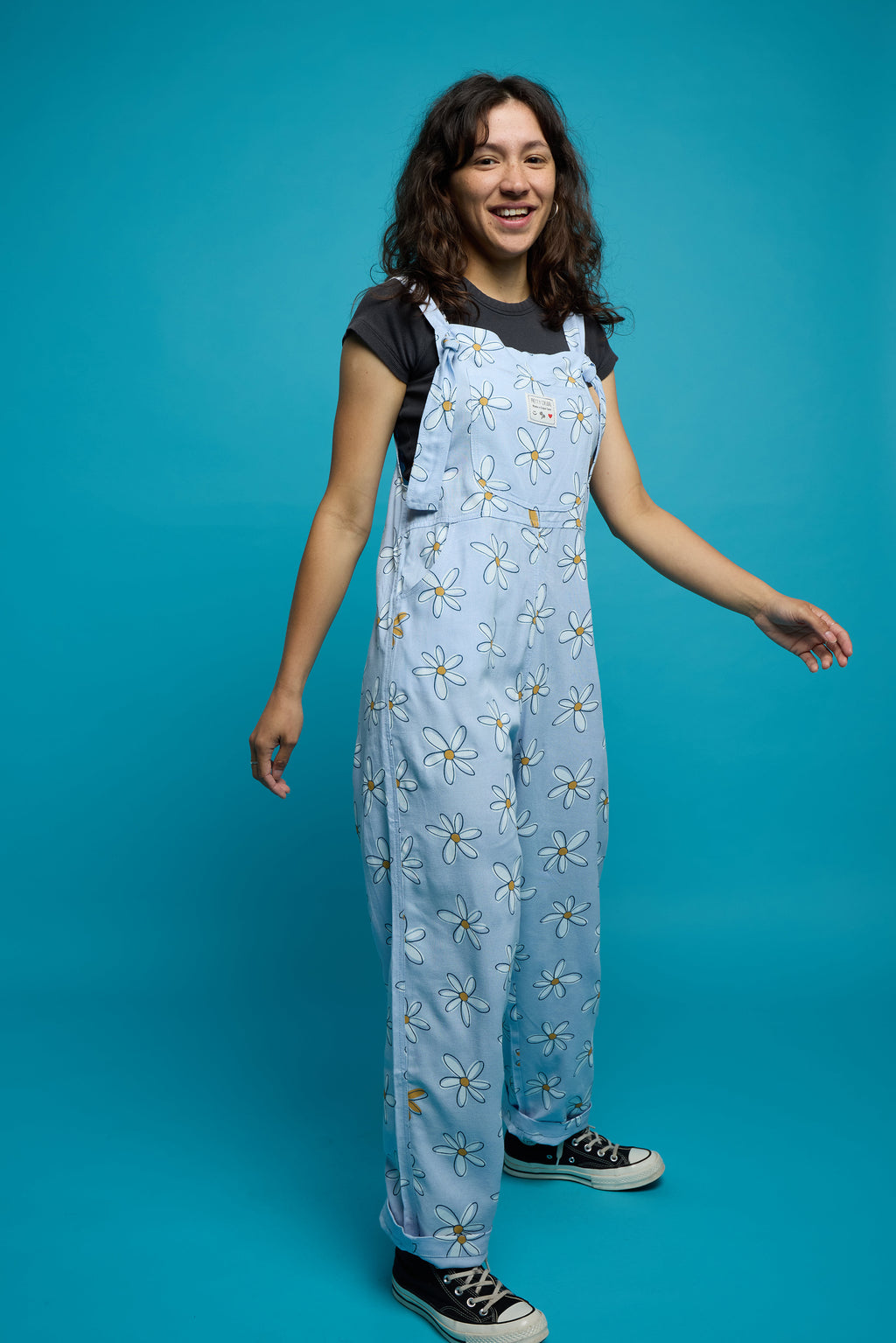 Long Linen Dungarees