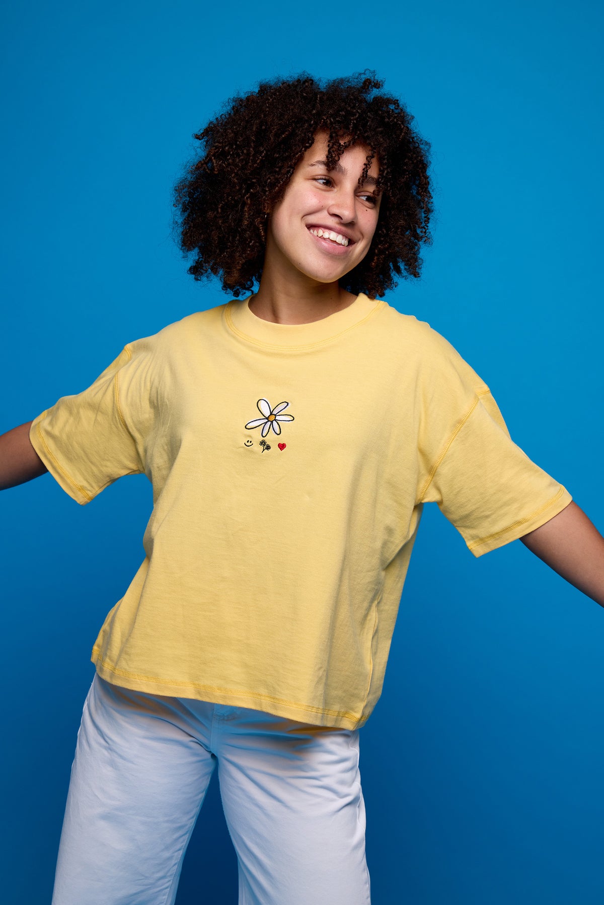 Embroidered T-shirts