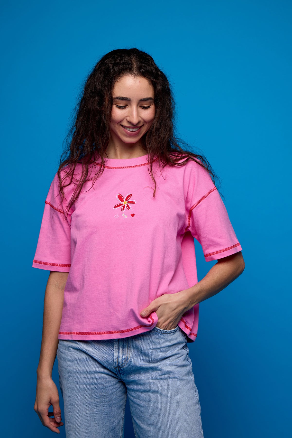 Embroidered T-shirts
