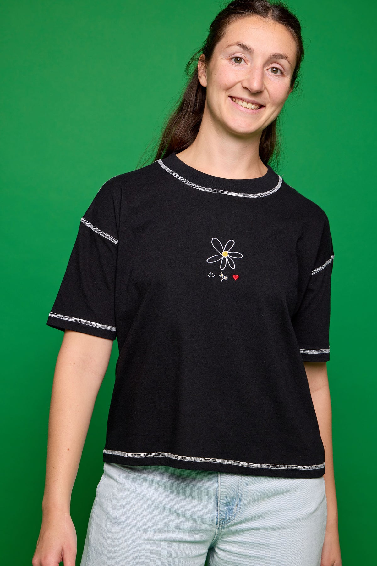 Embroidered T-shirts