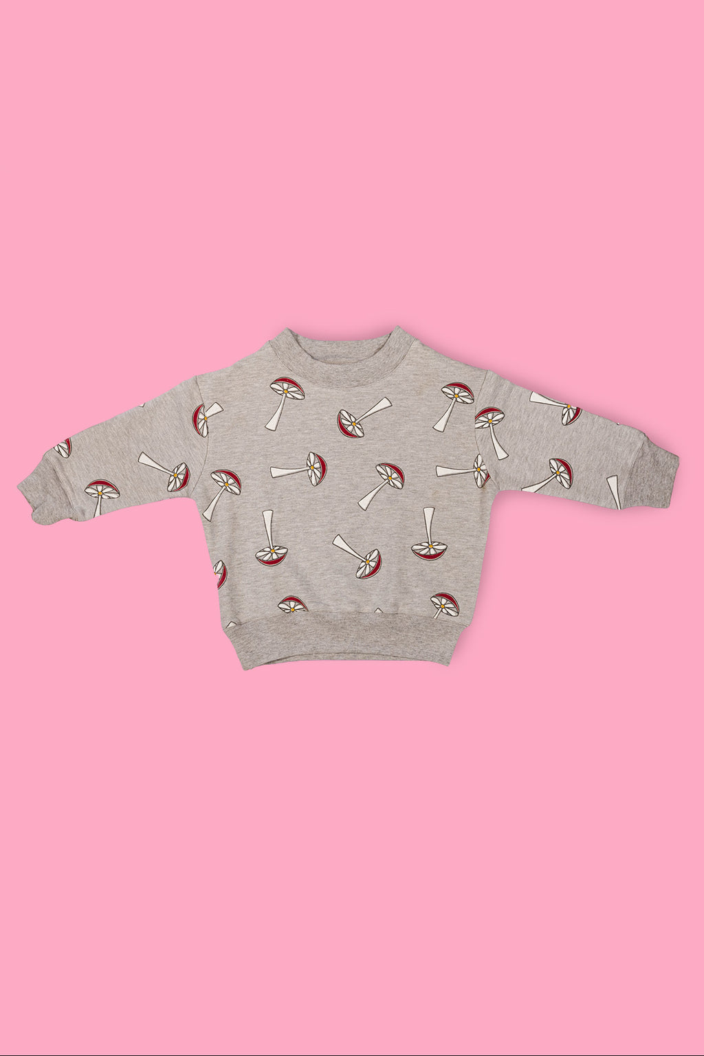 Kids Mushroom Crew Neck