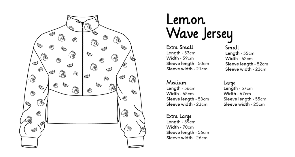 Lemon Wave Jersey